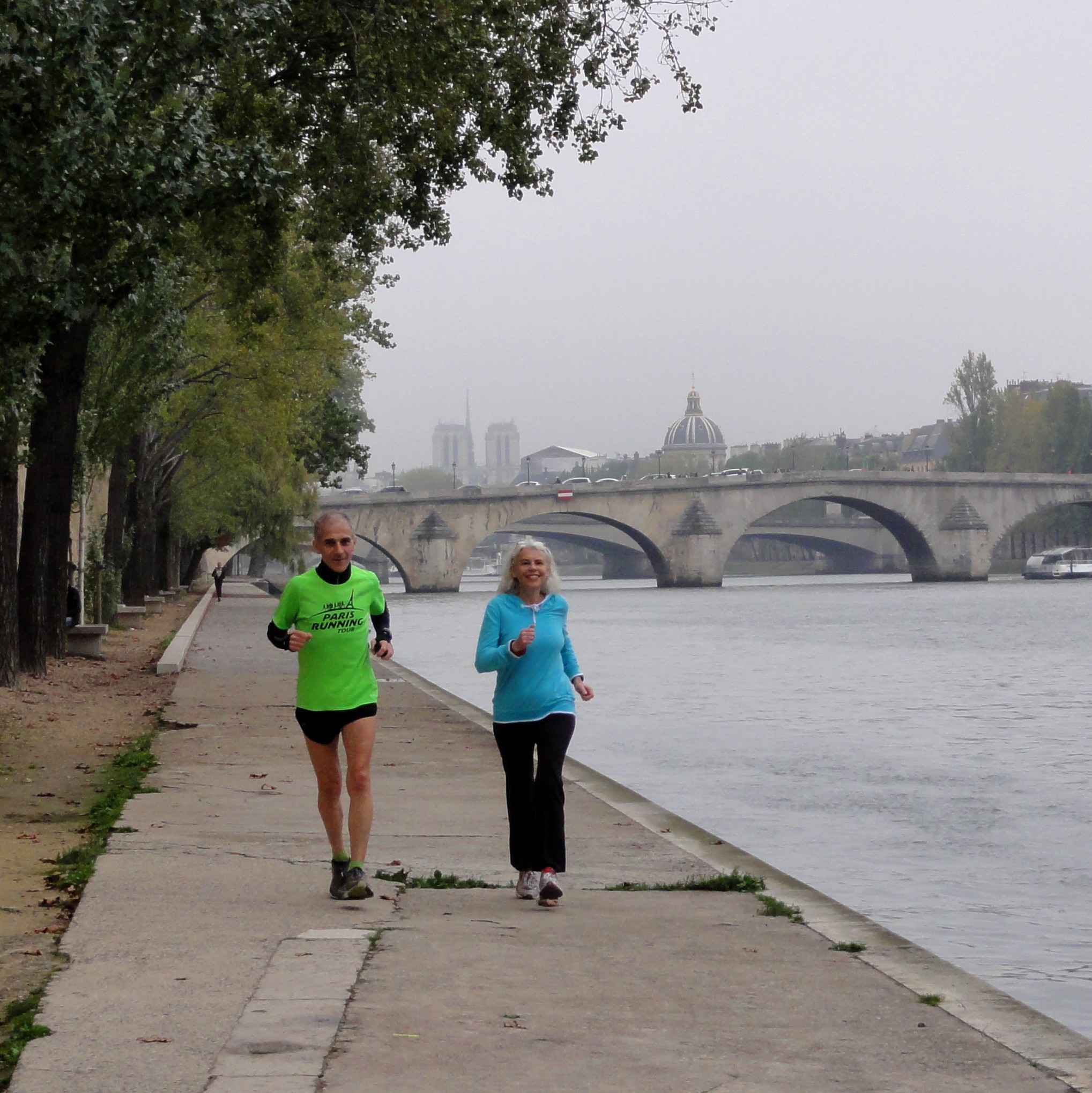 Courir en octobre à Paris