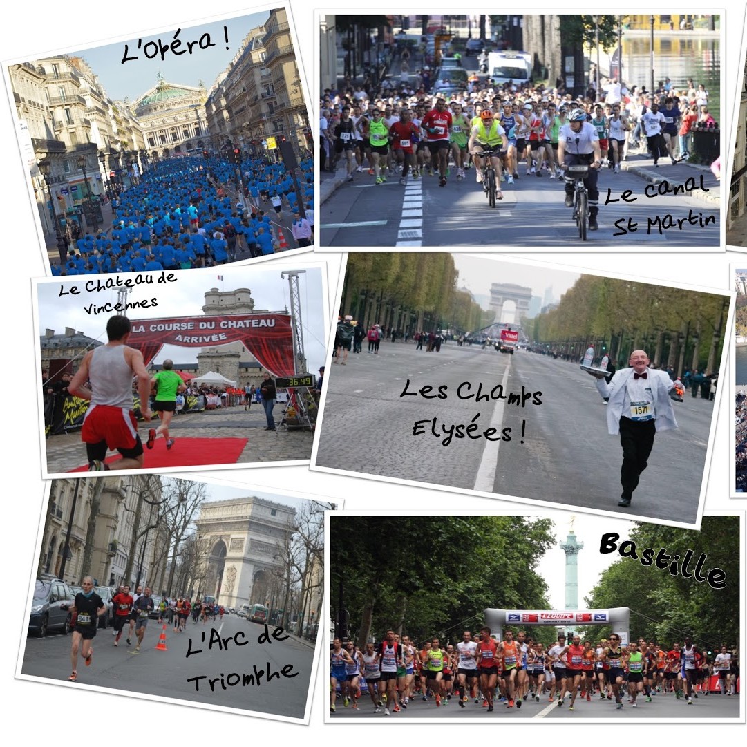 The Parisian running competitions in 2013